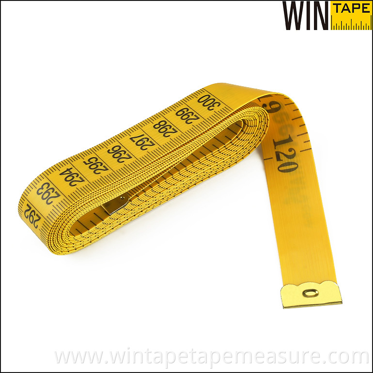 Custom Sewing Cloth Tailor Rulers Pvc Fiberglass Measuring Tape 3M Meter Tape Measure